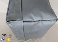 Removable Fiberglass Insulation Jacket 300℃ 25MM Heat Resistant Actuator Cover