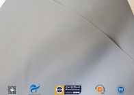20cm Width Waterproof Grey PVC Woven Fabric Tear Resistant 0.3mm 7.9" Width