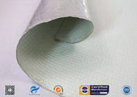 One Side Silver Aluminum Foil Coated Fiberglass Fabric For Fireproof