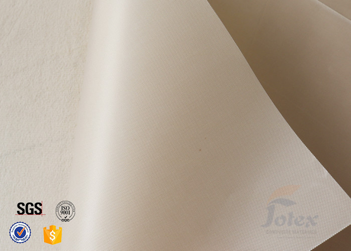 Beige PTFE Coated Fiberglass Fabric Stovetop Burner Liner 10.6x10.6 Inches