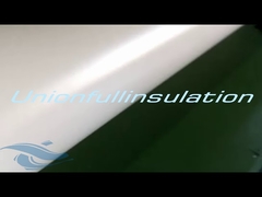 Tejido de fibra de vidrio recubierto de PTFE marrón de 0,11 mm 245 g/m² tejido liso