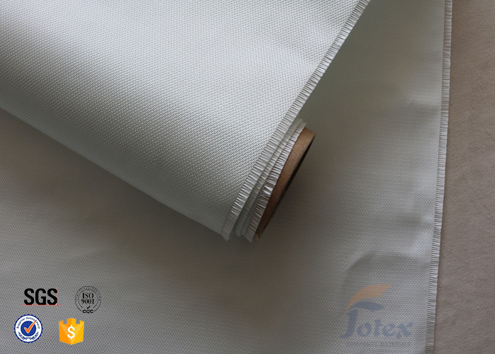 430gsm 0.4mm Satin Weave Fiberglass Fabric / 3732 Fiber Glass Cloth